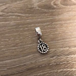 Pandora 18 Charm